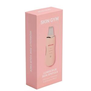 Skin Gym Lumiscrub Ultrasonic Facial Spatula – Pink - NIB